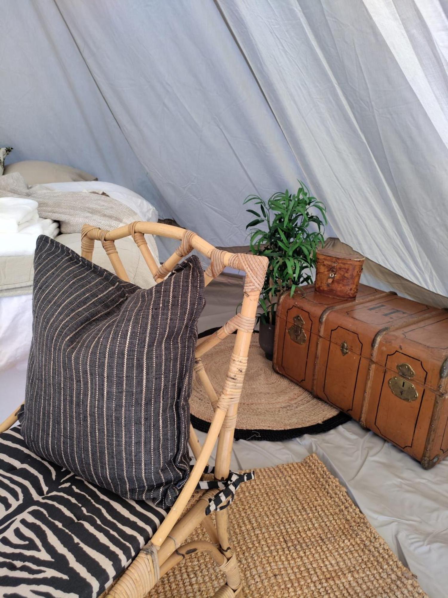 Luxury Tent With Restroom And Shower, Close To The Beach Ystad Exterior photo